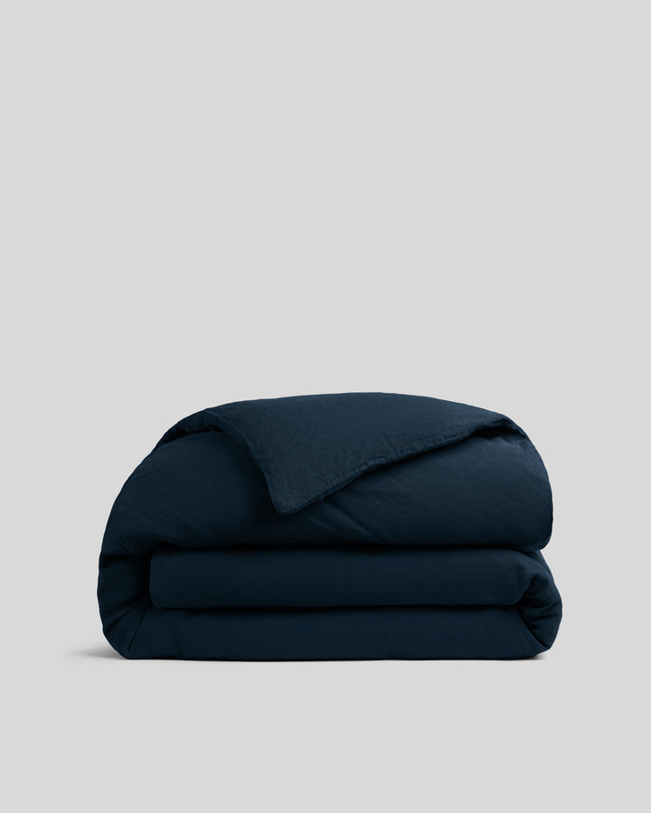 Linen Duvet Cover (Ink)