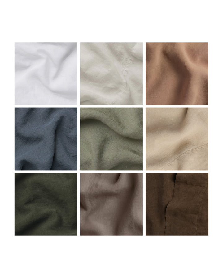 Linen Fabric Swatch (Dusk)