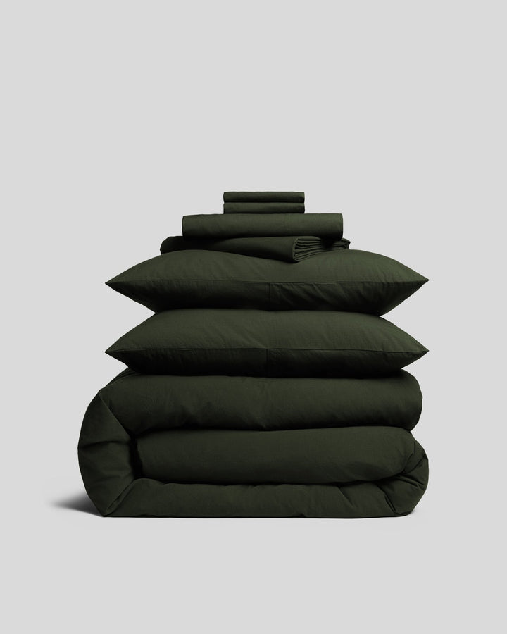 Brushed Cotton Bundle - Evergreen F/Q