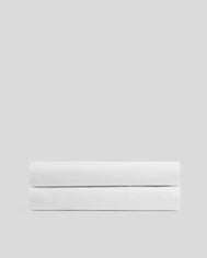 Brushed Cotton Fitted Sheet (White)