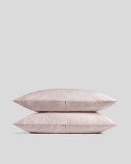 Brushed Cotton Pillowcase Set (Blush)