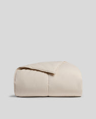 Brushed Cotton Quilt (Bone)