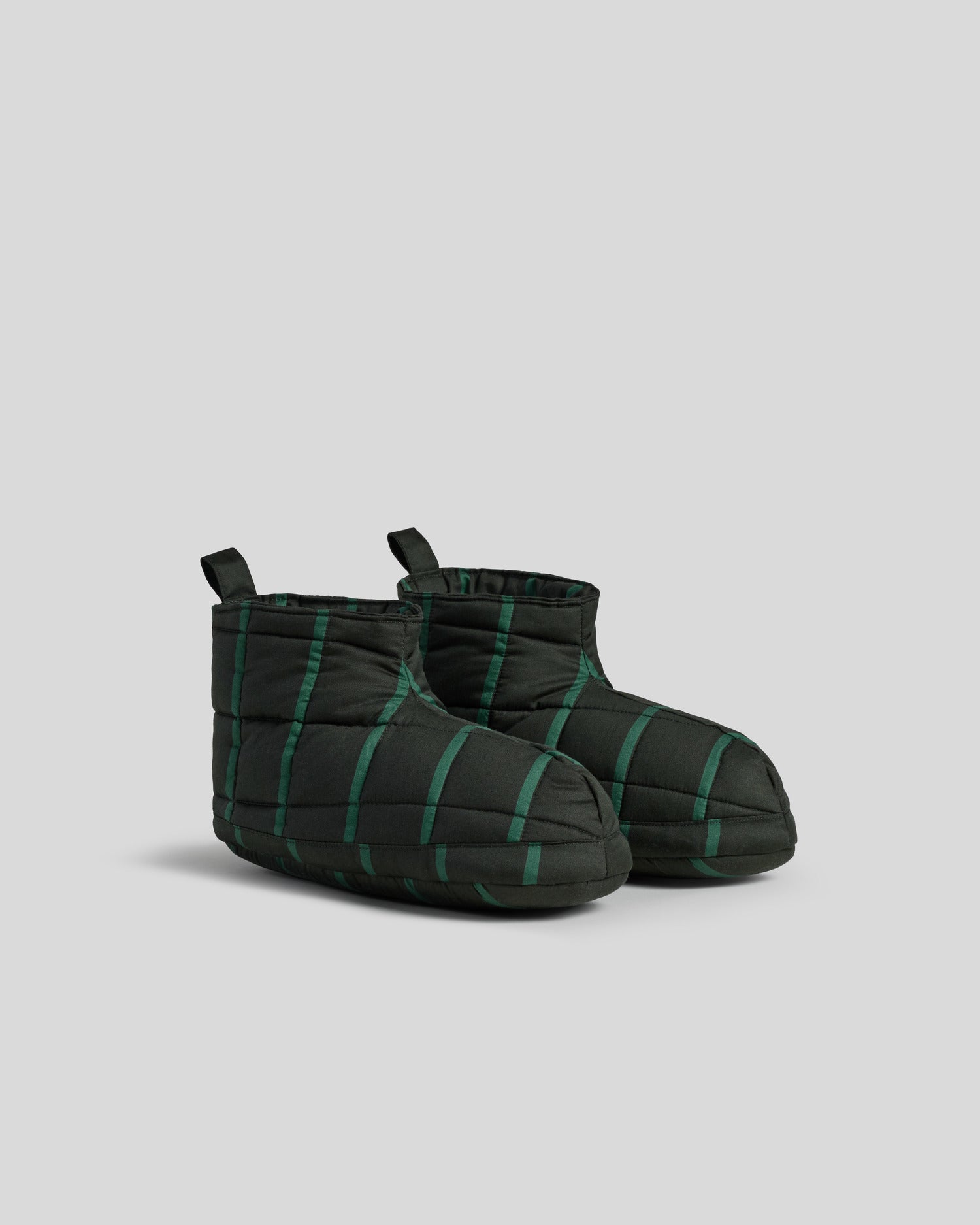 Cocoon Slippers (Evergreen and Malachite)