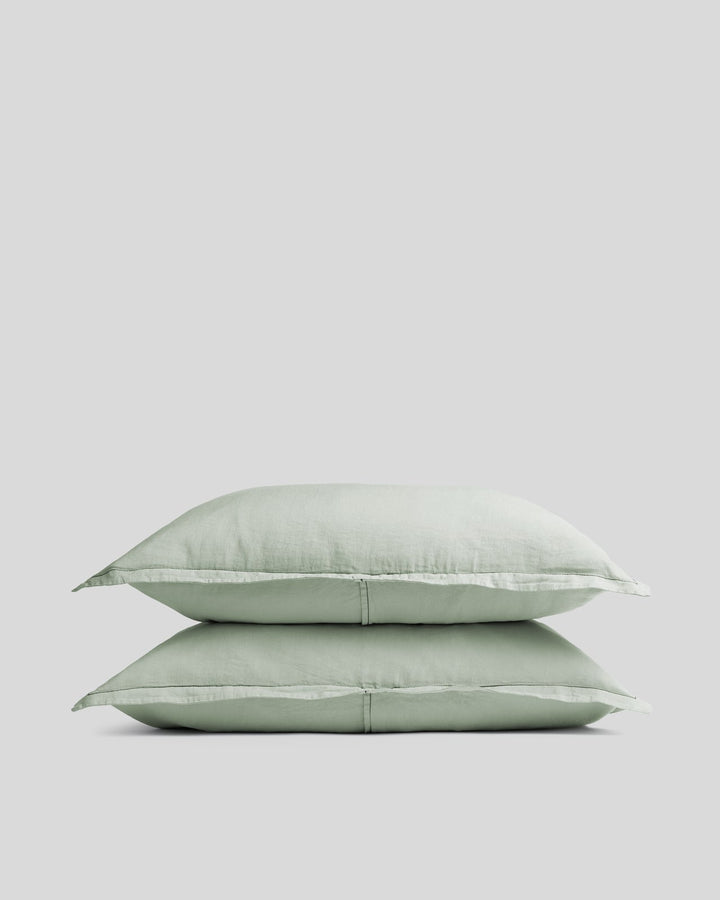 Linen Tencel Sham Set - FINAL SALE (Sage)