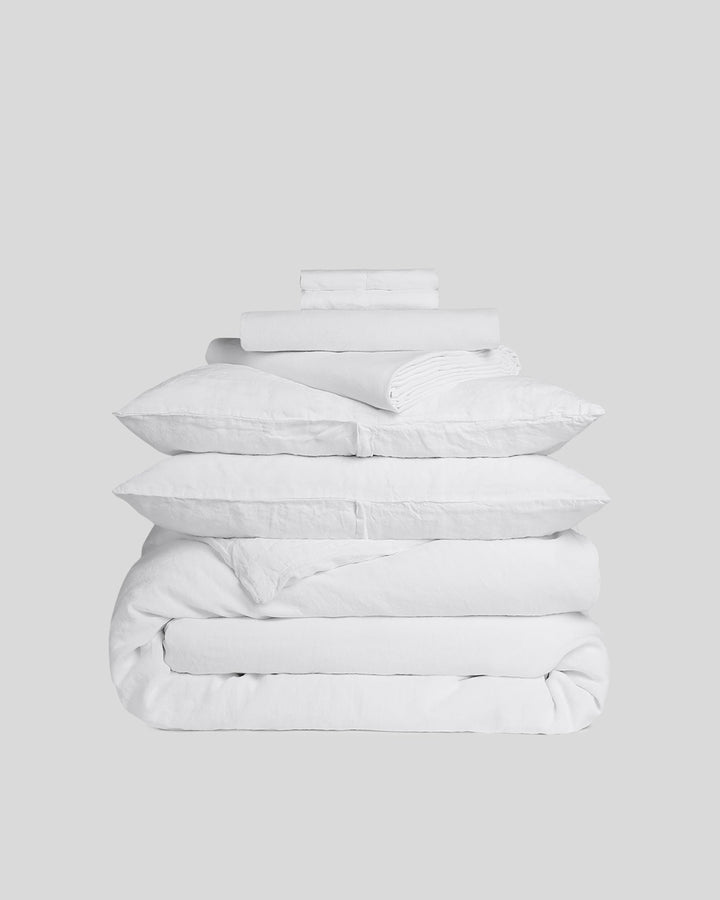 Linen Bundle - White K/CK