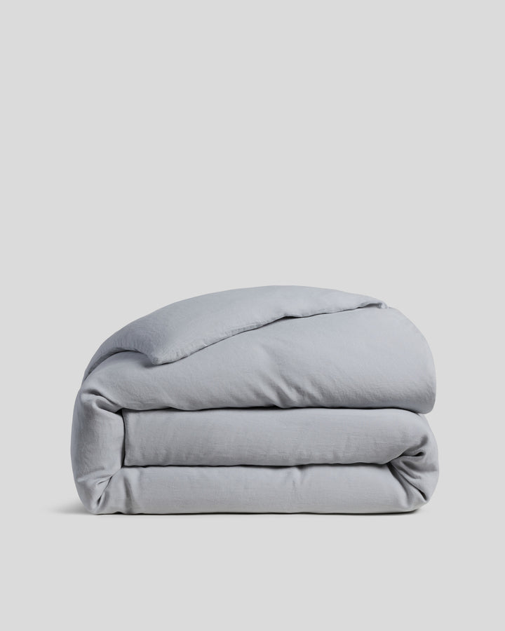 Linen Duvet Cover (Sky)