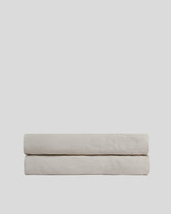 Linen Fitted Sheet (Dove)