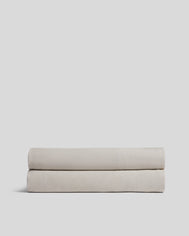 Linen Tencel Fitted Sheet (Bone)
