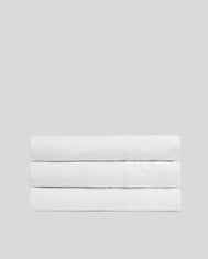 Linen Top Sheet - White