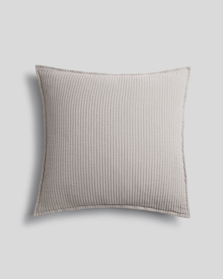Matelasse Euro Sham (Bone)