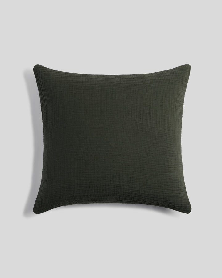 Organic Cloud Cotton Euro Sham (Evergreen)
