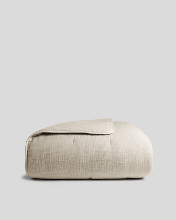 Organic Cloud Cotton Quilt (Bone)
