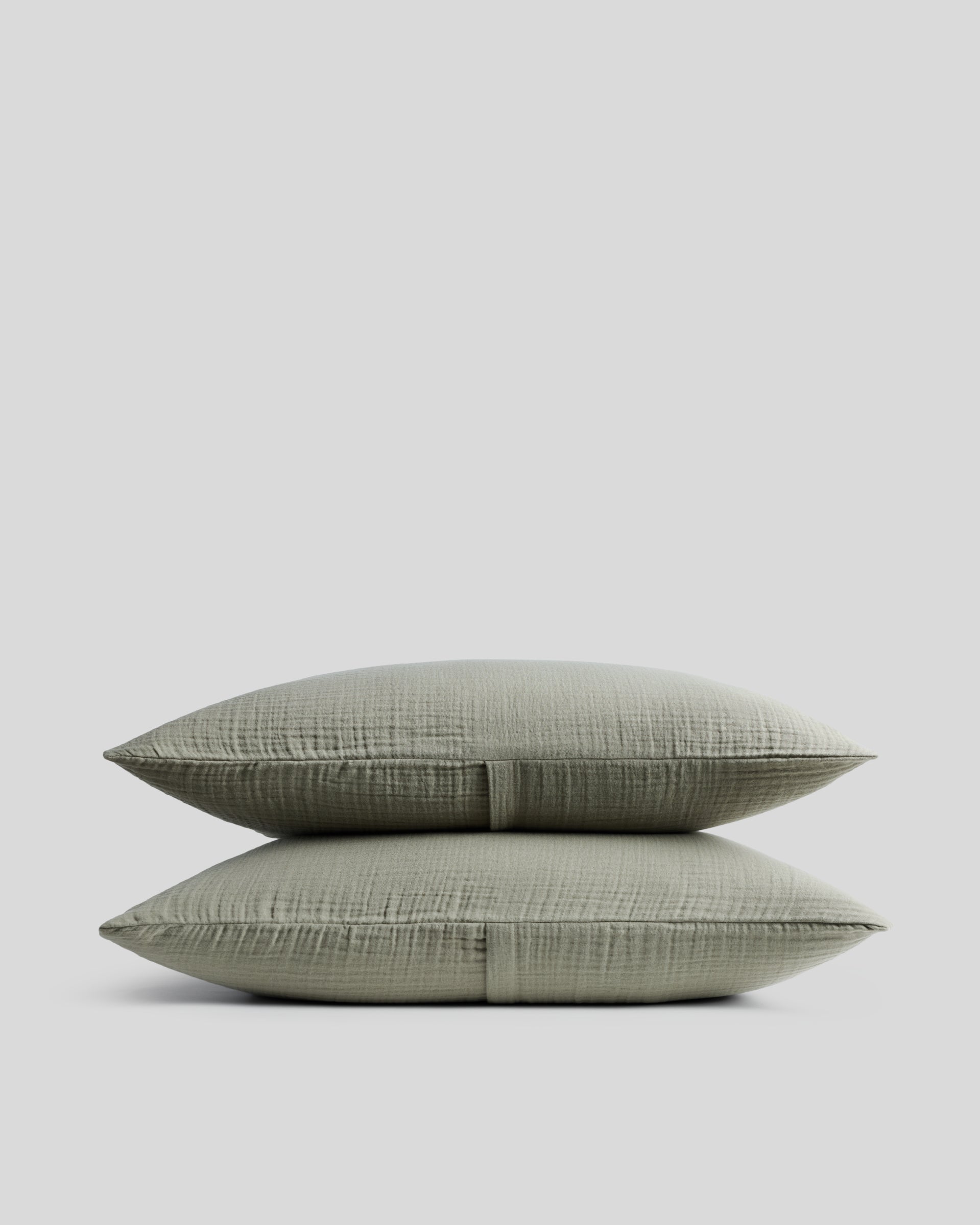 Organic Cloud Cotton Sham Set (Moss)