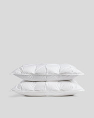 Organic Cotton Puff Shams (White)
