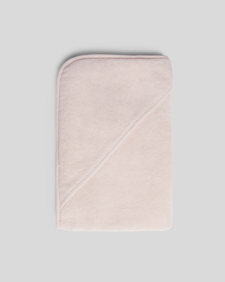 Organic Hooded Toddler Towel - FINAL SALE (Blush)