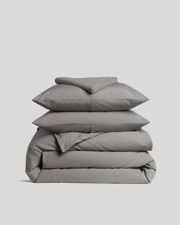 Percale Venice Set - Pebble TW/XL