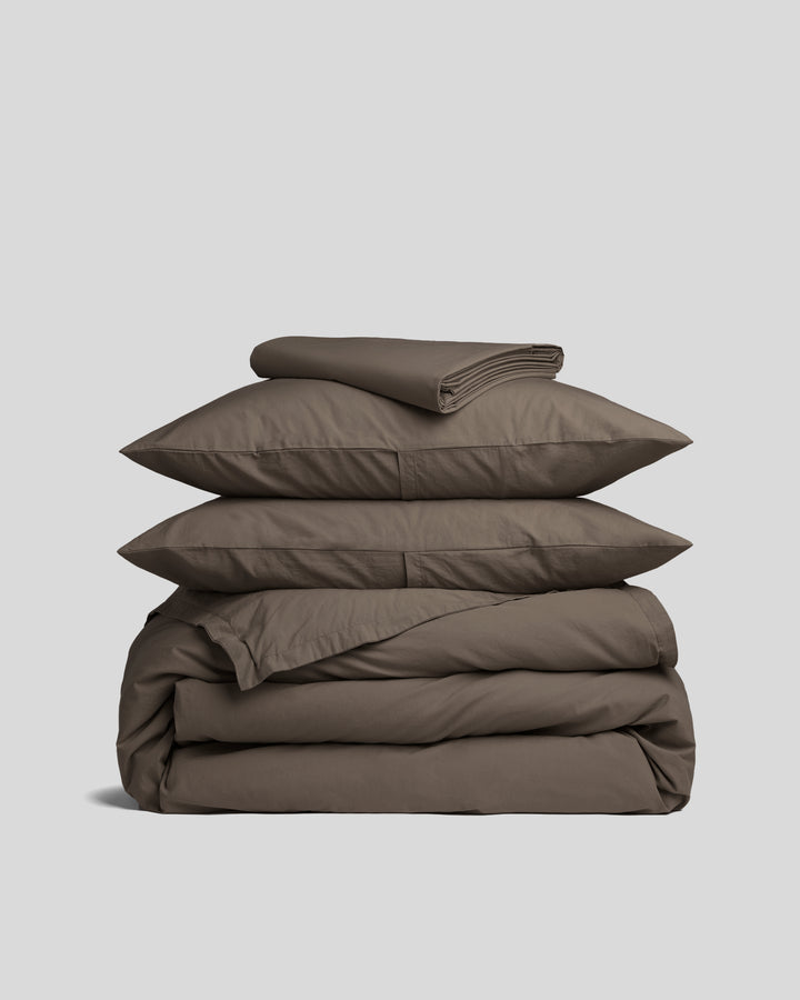 Percale Venice Set - Warm Grey F/Q