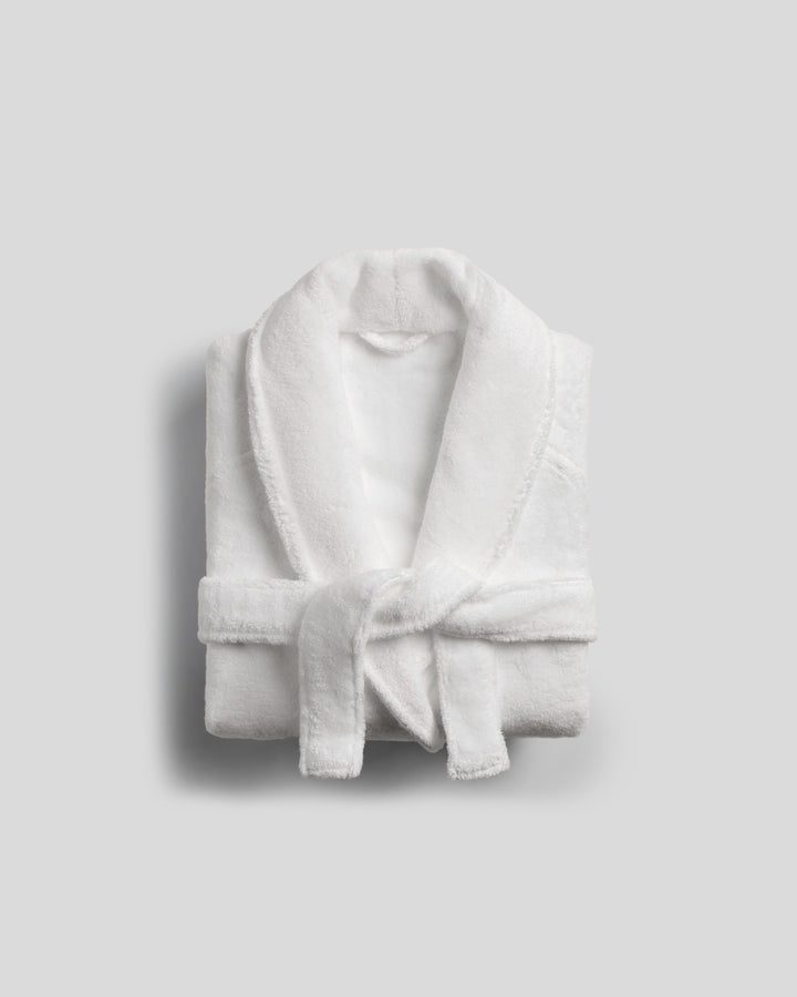 Classic Plush Robe (White)