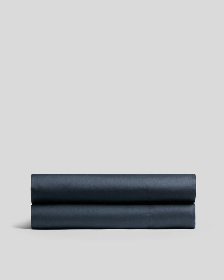 Sateen Fitted Sheet (Dusk)