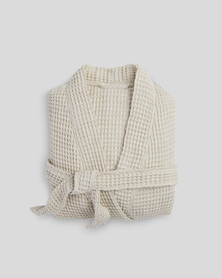Waffle Robe (Tan)